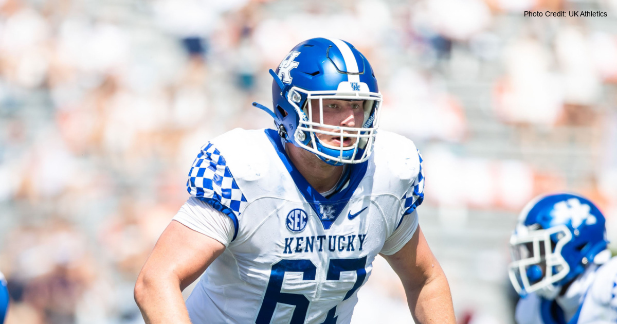 Photograph of Landon Young courtesy of UK athletics.