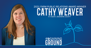 Cathy Weaver Receives 2021 Farm Public Relations Award