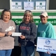 Hardin County Farm Bureau Women's Chair Stephanie Mackey Presents Gift to Local 4-H in Support of Dairy Month