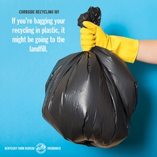 Curbside recycling tip