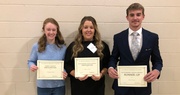 Brock Repsher, Katherine Woodward, and Madelyn Hughes Shine at District 4 Outstanding Farm Bureau Youth and Variety Showcase Contests