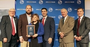 Ben and Savannah Robin from Bourbon County Win Excellence in Agriculture Award