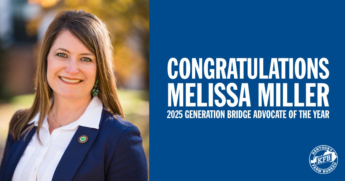 Melissa Miller of Hardin County named KFB's 2025 Generation Bridge Advocate of the Year