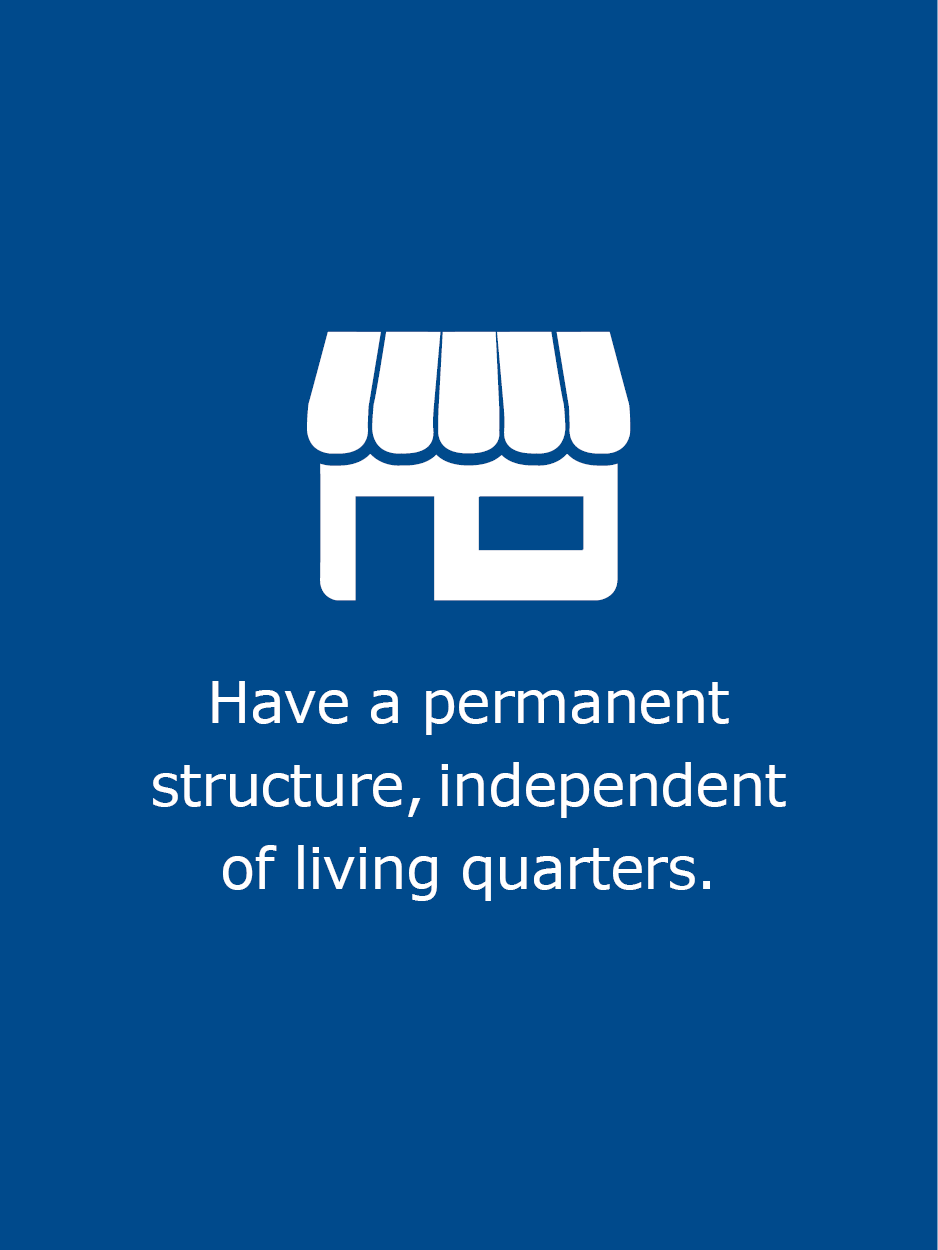 Have a permanent structure Have a permanent structure