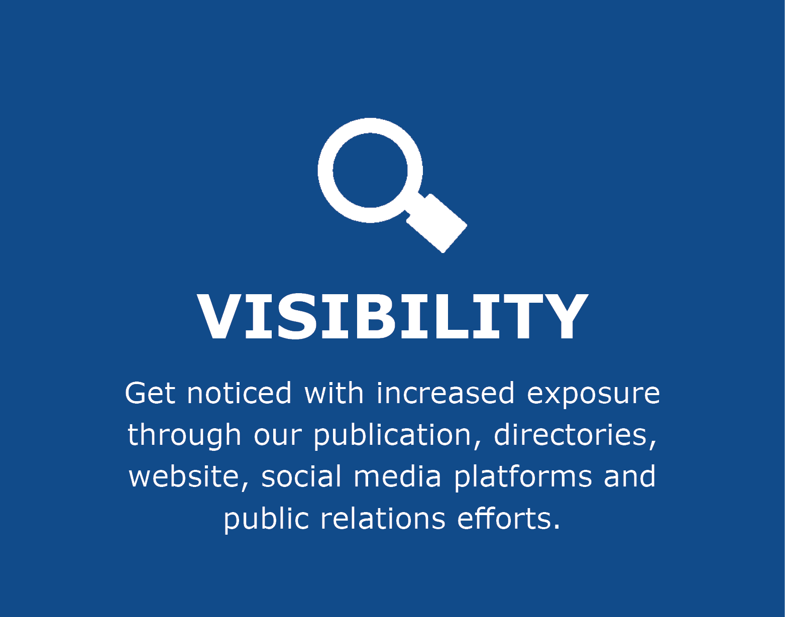 Additional Visibility Aditional Visibility