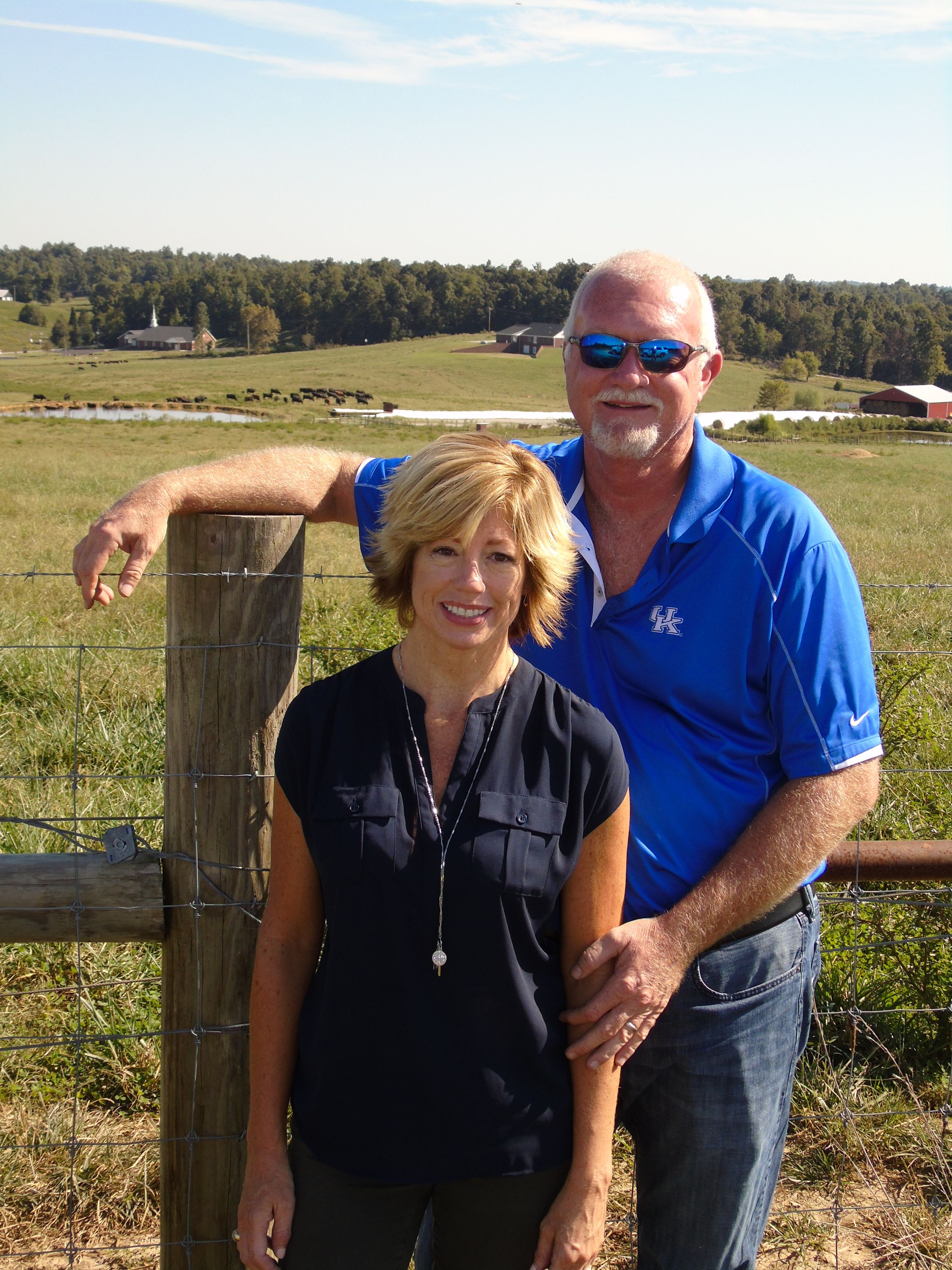 Darren Luttrell pictured with Wife Debbie Darren Luttrell pictured with Wife Debbie