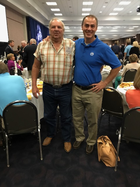 Ray Sammons, President Boyd County Farm Bureau and Bryan Carroll, Agency Manager Boyd County Farm Bureau.