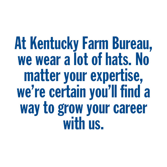 Become and employee at Kentucky Farm Bureau