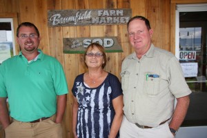 Shawn, Linda and David Brumfield