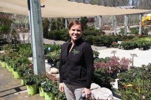 Jennifer Wilson says “I love growing things and interacting with our customers.”